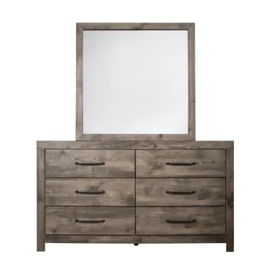 Misty Lodge 2pc Dresser & Mirror Set