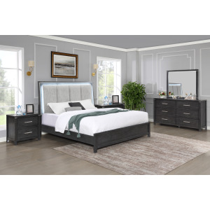 Odessa 5pcs Bed/Dresser/Mirror/2 Nightstands - King