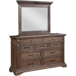 Mar Vista Dresser Mirror Walnut