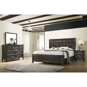 Andover 4pc-Bed, R, R, S Nutmeg - Queen