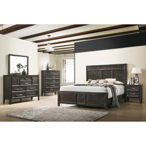 Andover 5pc-Bed, R, R, S, H Nutmeg - Queen