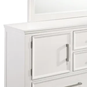 Andover 2pc Dresser & Mirror Set White
