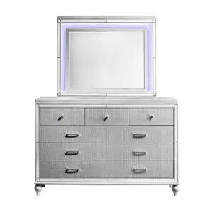 Valentino Silver 2 PCS Dresser Mirror
