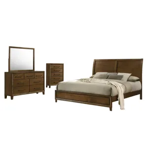 Ballard 6/6 Eastern King 4pcs B/Dresser/Mirror/Chest