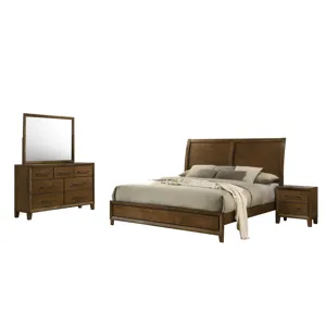 Ballard 6/6 Eastern King 4pcs B/Dresser/Mirror/Nightstand