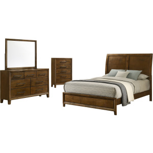 Ballard-5/0 Queen 4pcs B/Dresser/Mirror Chest