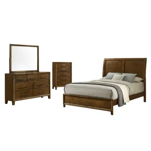 Ballard-5/0 Queen 4pcs B/Dresser/Mirror Chest
