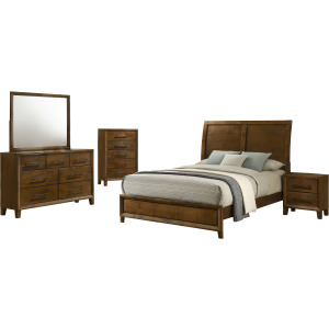 Ballard-5/0 Queen 5pcs B/Dresser/Mirror/Chest/Nightstand