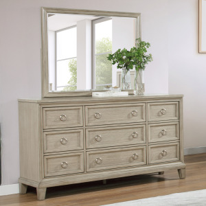 Wisteria Dresser & Mirror Sandstone