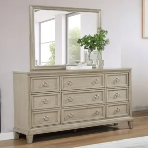 Wisteria Dresser & Mirror Sandstone