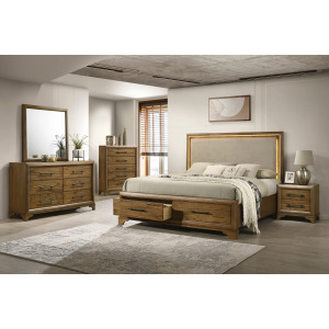 Talcott 5pcs Bed/Dresser/Mirror/Chest/Nightstand - California King