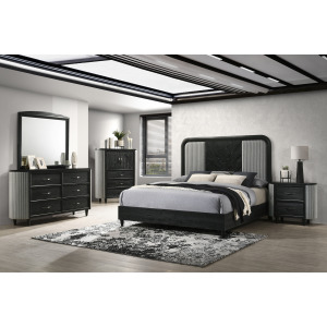 Skyline 5pcs Bed/Dresser/Mirror/Chest/Nightstand - Queen