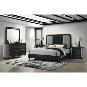 Skyline 5pcs Bed/Dresser/Mirror/2 Nightstands - Queen