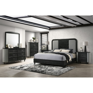 Skyline 6pcs Bed/Dresser/Mirror/Chest/2 Nightstands - Queen