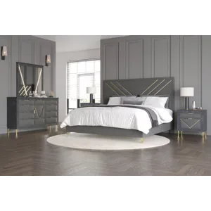 Symmetry-6/0 Western King 5pcs B/Dresser/Mirror/2 Nightstands
