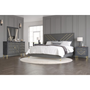 Symmetry-5/0 Queen 5pcs B/Dresser/Mirror/2 Nightstands