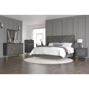 Symmetry-5/0 Queen 6pcs B/Dresser/Mirror/Chest/2 Nightstands