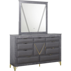 Symmetry Dresser & Mirror