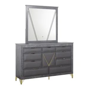 Symmetry Dresser & Mirror