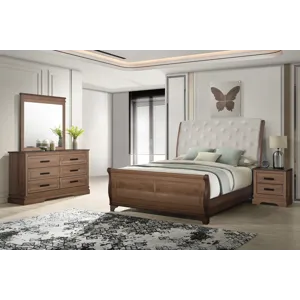 Coventry Hall 4pcs Bed/Dresser/Mirror Nightstand - California King