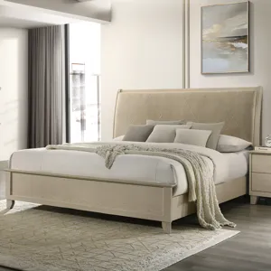 Loxley Eastern Bed Only Sandwash - King