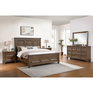 Mariana 5pcs Bed/Dresser/Mirror/2 Nightstands - California King