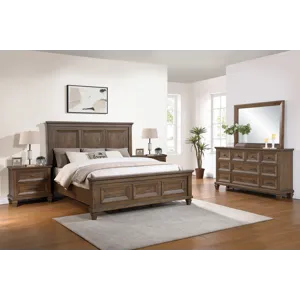 Mariana 5pcs Bed/Dresser/Mirror/2 Nightstands - California King