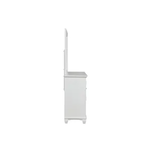 Jamestown 2pc Dresser & Mirror Set White