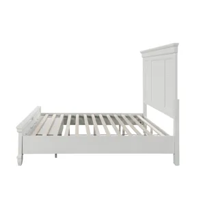 Jamestown Bed W/Storage Wht - California King