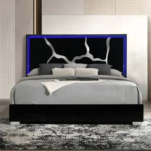 Marquis Bed Only Black - Queen