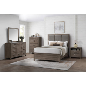Harrisburg 5pcs Bed/Dresser/Mirror/Chest/Nightstand - Queen