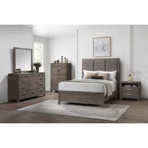 Harrisburg 5pcs Bed/Dresser/Mirror/Chest/Nightstand - Queen