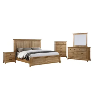 Sunstone 6/6 Ek 5pcs B/Dresser/Mirror/Chest/Nightstand