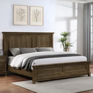 Sunstone Western Bed Only Walnut - King/California King