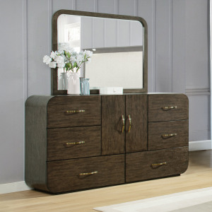 Sway Dresser & Mirror Espresso