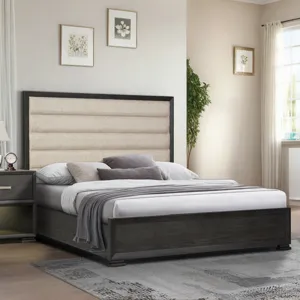Plateau Western Bed Only Rustic Espresso - King/California King