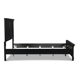 Tamarack Panel Bed-Black - King