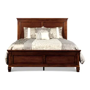 Tamarack Bed-Brown Cherry - California King