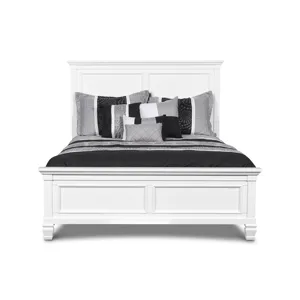 Tamarack Bed-White - Queen