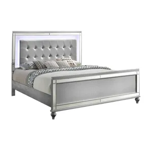 Valentino Bed Silver - King