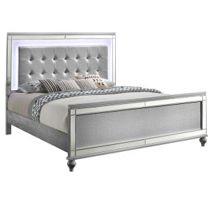 Valentino Bed Silver - California King