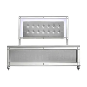 Valentino Bed Silver - California King