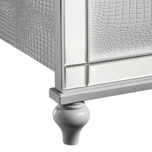 Valentino Bed Silver - California King