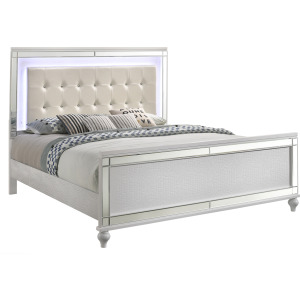 Valentino Bed White - King