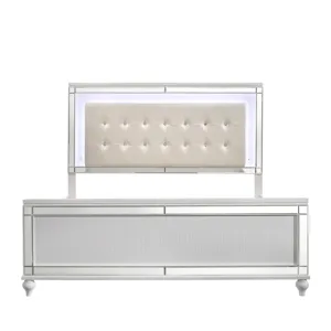 Valentino Bed White - King