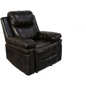 Kellen Motion-Brown Kellen Glider Recliner W/Power Footrest-Brown
