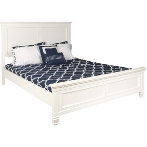 Tamarack Headboard, Footboard & Slats White - Full