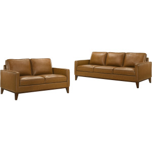 Caspar Sofa/Love Caramel