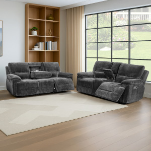 Neo Power P3 2 PCS Sofa Loveseat Smoke