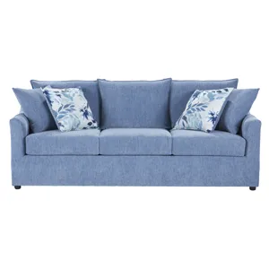 Sylvie 2 PCS Sofa Chair Blue Slate